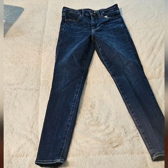 American Eagle Next Level stretch Blue Skinny, Super Hi-Rise Jegging Size 2 - Picture 8 of 8